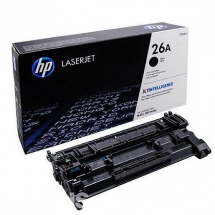 HP 26A Black Original LaserJet Toner Cartridge (For M402DN)